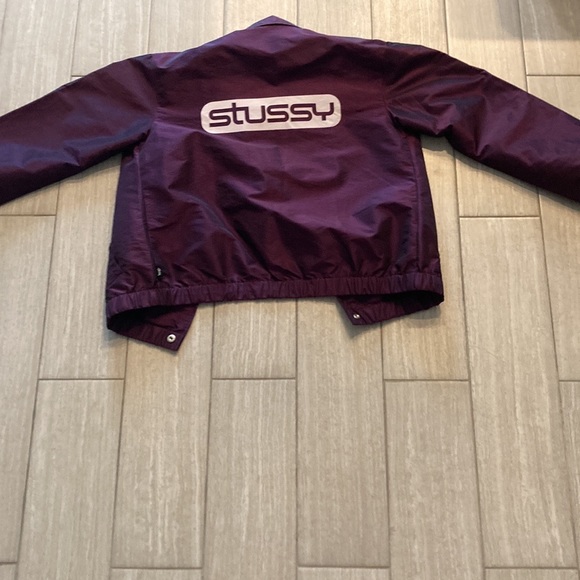 Stussy purple windbreaker size S - Picture 4 of 8